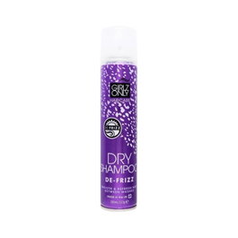 Girlz Only Shampooing Sec Anti-Frisottis avec Huile de Coco et Moringa, Spray 200 ml