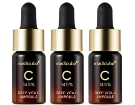 Medicube Deep Vita C Éclaircissement, Ensemble de Lotion Tonique pour le Visage et le Cou - 3 pcs