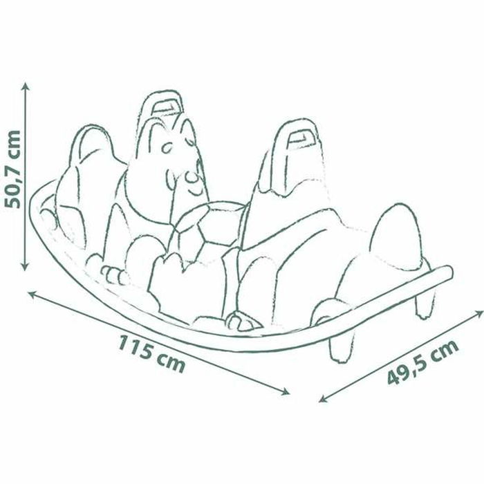 Balancelle Smoby Dog Vert
