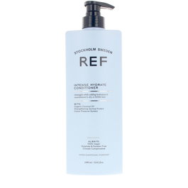 Ref Après-shampoing HYDRATATION INTENSE 1000 ml Cheveux Nourris Doux Brillance Améliore le Coiffage