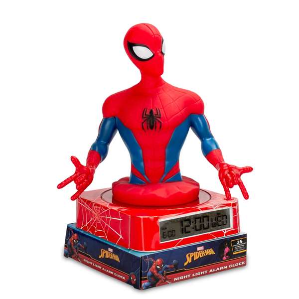 KIDS LICENSING Lampe réveil 3D Spider-Man Marvel KIDS LICENSING Lampe réveil 3D Spider-Man Marvel