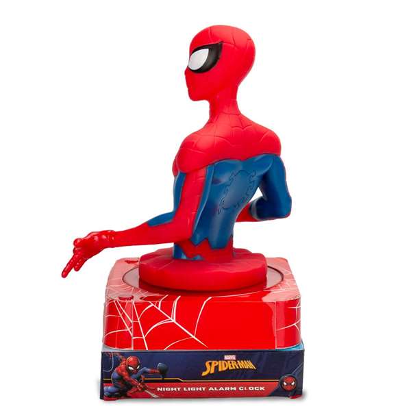 KIDS LICENSING Lampe réveil 3D Spider-Man Marvel KIDS LICENSING Lampe réveil 3D Spider-Man Marvel