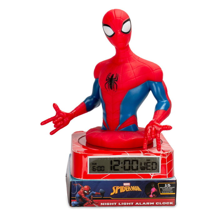 KIDS LICENSING Lampe réveil 3D Spider-Man Marvel KIDS LICENSING Lampe réveil 3D Spider-Man Marvel