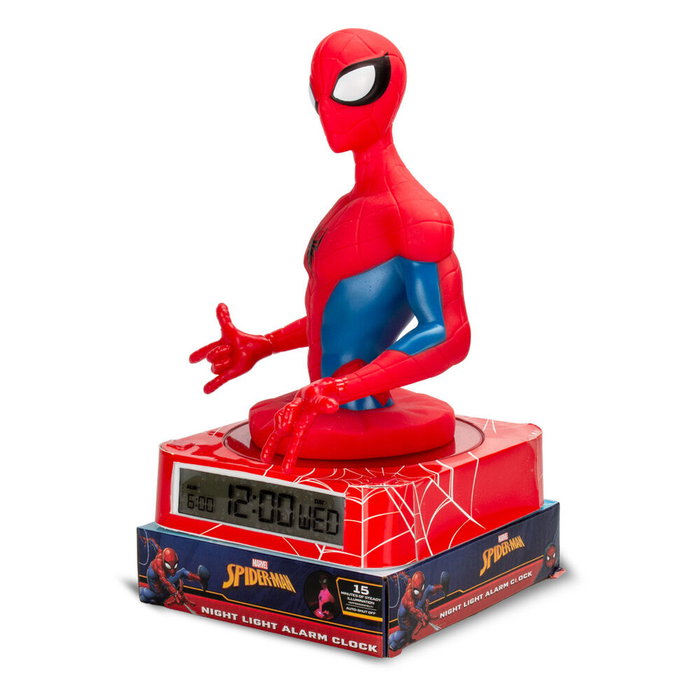 KIDS LICENSING Lampe réveil 3D Spider-Man Marvel KIDS LICENSING Lampe réveil 3D Spider-Man Marvel