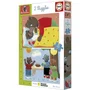 Educa - Ensemble de 2 Puzzles 20 Pièces Petit Ours Brun - Puzzle en Carton Recyclé pour Enfants Dès 4 Ans (28 x 20 cm)