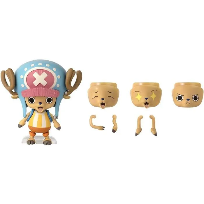 Bandai Figurine Anime Heroes One Piece - Chopper, 17 cm avec 16 points d'articulation, détaillée, collection