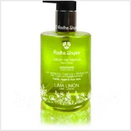 RADHE SHYAM Savon pour les mains Lime Citron avec distributeur