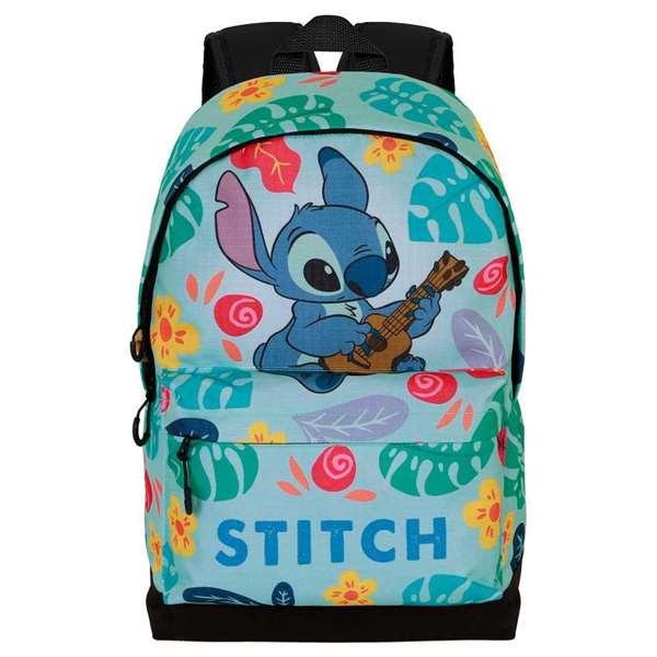 Karactermania Mochila HS FAN 2.2 - Sac à dos urbain Lilo et Stitch, thème guitare, 31 x 18 x 44 cm, Ripstop, pour enfants
