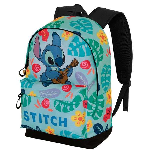 Karactermania Mochila HS FAN 2.2 - Sac à dos urbain Lilo et Stitch, thème guitare, 31 x 18 x 44 cm, Ripstop, pour enfants