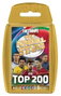 Winning Moves World Football Stars jeu de cartes 200 Pack 6 Allemand