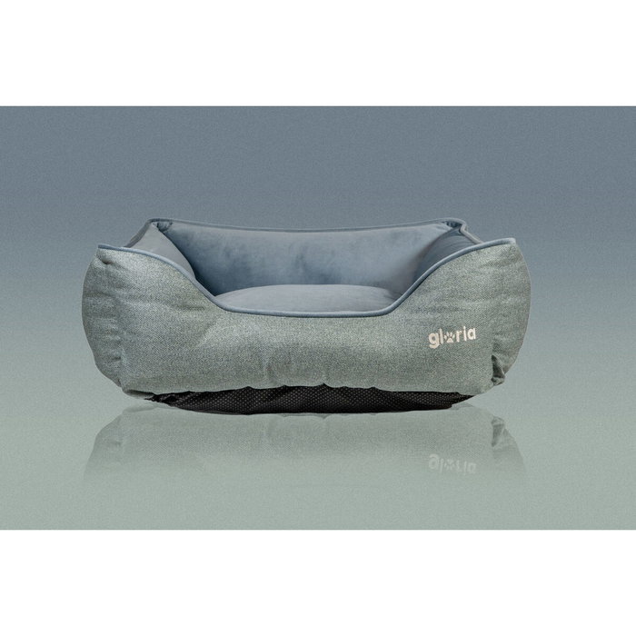 Lit pour chien Gloria Cadaqués Bleu 80 x 65 cm Rectangulaire Lit pour chien Gloria Cadaqués Bleu 80 x 65 cm Rectangulaire