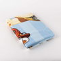 Paw Patrol - Serviette de bain en microfibre pour enfants 70 x 140 cm - Bleu clair