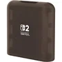 Hori Étui de transport rigide pour 24 cartes de jeu - Protection antichoc et anti-rayures - Compatible Nintendo Switch et Nintendo Switch 2 - Noir