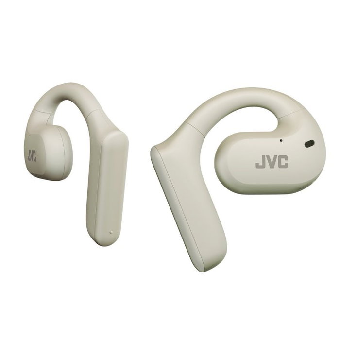 JVC HA-NP35T-W-U Écouteurs True Wireless Bluetooth 5.1 Blancs IPX4 Sport avec Étui de Charge