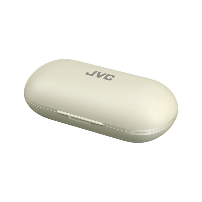 JVC HA-NP35T-W-U Écouteurs True Wireless Bluetooth 5.1 Blancs IPX4 Sport avec Étui de Charge