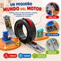 JugaToys Parking en forme de roue avec 1 voiture