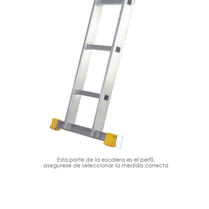 ORYX Largueron pour Échelle 2 et 3 Sections, Profil 58 mm, Version 2019