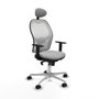 Piqueras y Crespo Chaise de Bureau 1D086N1 Gris clair