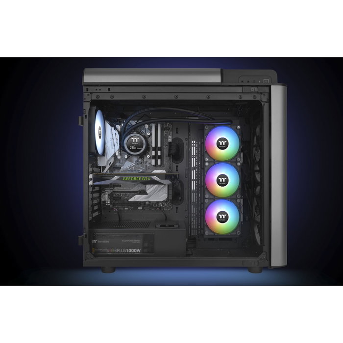 Thermaltake TH360 V2 Ultra ARGB Sync, Refroidissement Liquide AIO, Noir