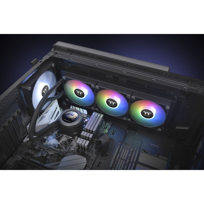 Thermaltake TH360 V2 Ultra ARGB Sync, Refroidissement Liquide AIO, Noir