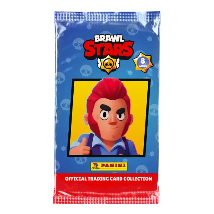 Panini - Boîte Collectionneur Brawl Stars TC - 144 Cartes (18 Pochettes de 8 Cartes) - Jeu de Cartes à Collectionner