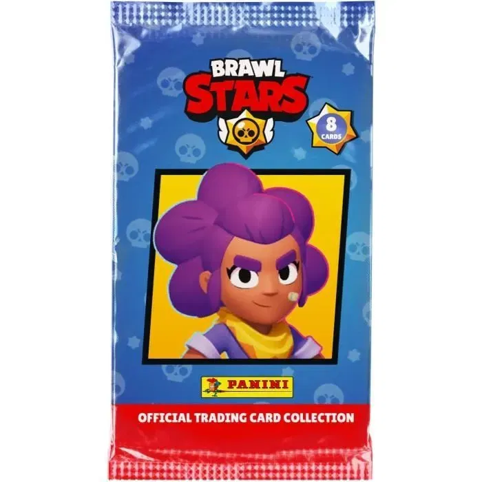Panini - Boîte Collectionneur Brawl Stars TC - 144 Cartes (18 Pochettes de 8 Cartes) - Jeu de Cartes à Collectionner