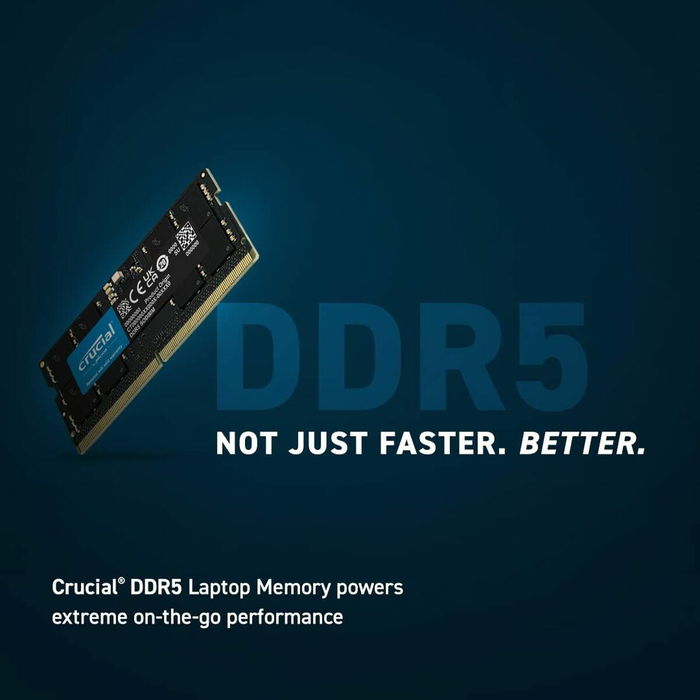 Mémoire RAM Crucial CT8G56C46S5 8 GB DDR5 5600 MHz CL46