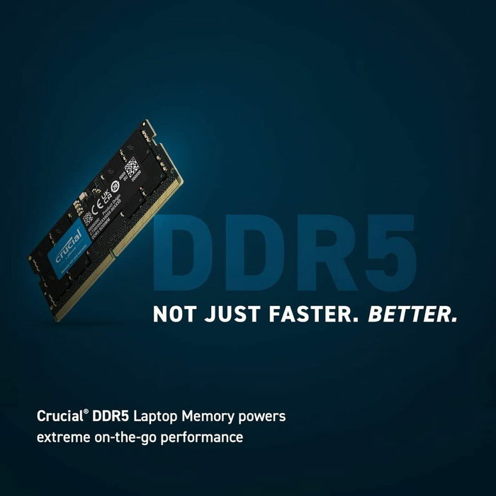 Mémoire RAM Crucial CT8G56C46S5 8 GB DDR5 5600 MHz CL46