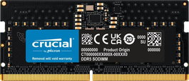 Crucial Barrette mémoire DDR5 SODIMM 8 Go 5600 MHz CL46 1.1V - Mémoire PC portable