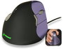 Evoluent VerticalMouse 4 VerticalMouse Ergonomique pour Réduire les Douleurs, Petit Modèle 6 Boutons Réglables avec Capteur Laser, USB, Compatible Windows XP/7/Vista