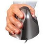Evoluent VerticalMouse 4 VerticalMouse Ergonomique pour Réduire les Douleurs, Petit Modèle 6 Boutons Réglables avec Capteur Laser, USB, Compatible Windows XP/7/Vista