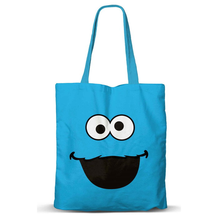 Karactermania Sac de courses Macaron le glouton Bleu