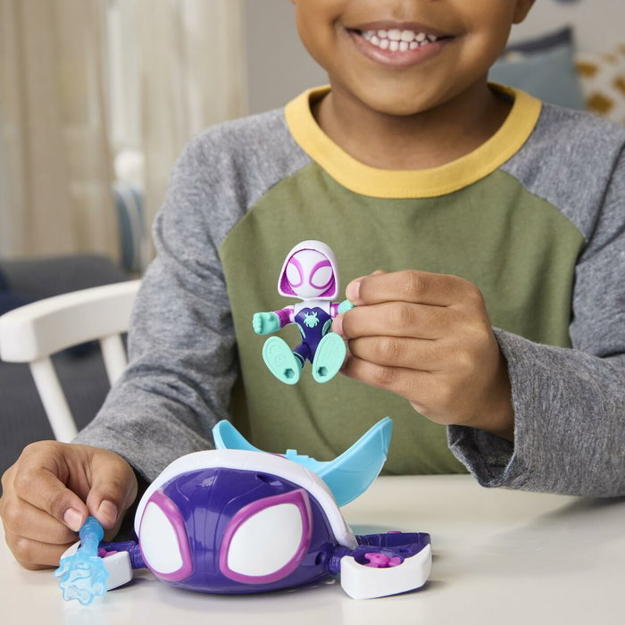 Hasbro Ghost-Spider Water-Webs Tortue fantôme, Figurine et véhicule Hasbro Ghost-Spider Water-Webs Tortue fantôme, Figurine et véhicule