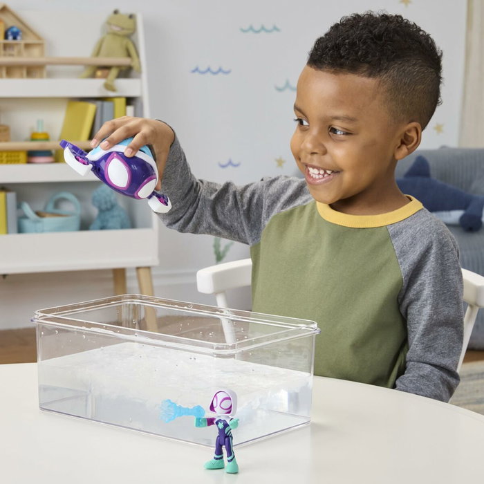 Hasbro Ghost-Spider Water-Webs Tortue fantôme, Figurine et véhicule Hasbro Ghost-Spider Water-Webs Tortue fantôme, Figurine et véhicule