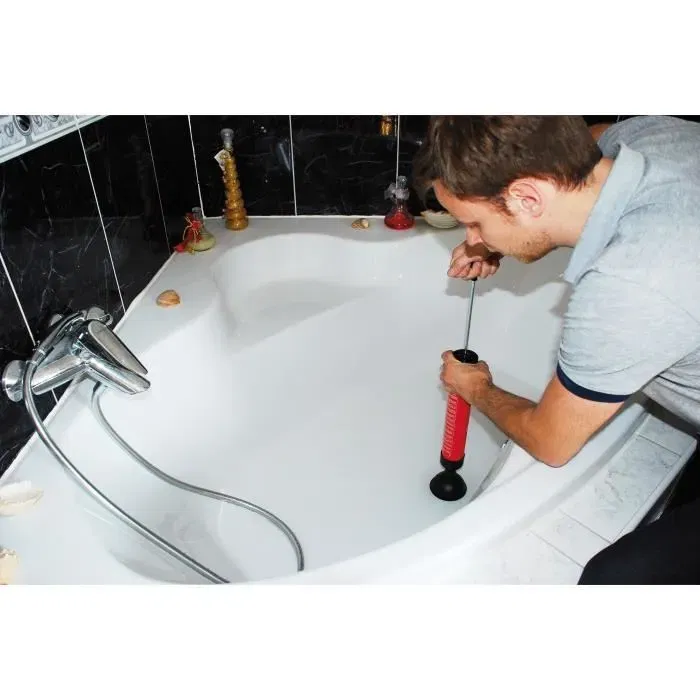 Déboucheur Rothenberger ROPOMPE I Noir Rouge Plastique Déboucheur Rothenberger ROPOMPE I Noir Rouge Plastique