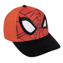 Cerdá - Casquette à visière incurvée avec applications Spiderman - Taille 53 cm