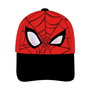 Cerdá - Casquette à visière incurvée avec applications Spiderman - Taille 53 cm