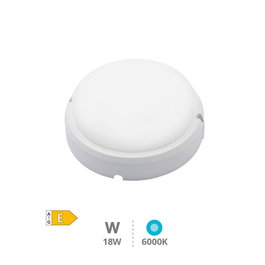 GSC Evolution Applique ronde LED Mushie 18W 6500K IP65 Blanco