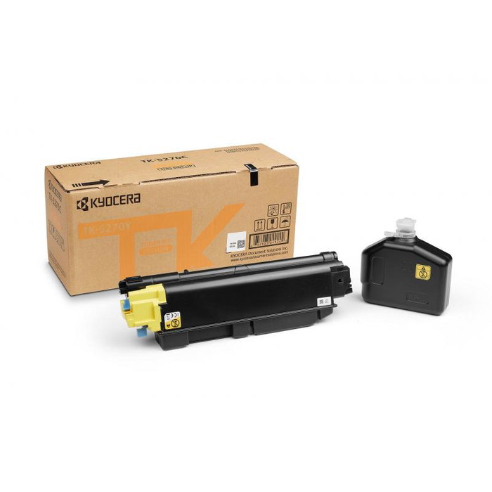 Kyocera TK-5270Y Toner Kit Jaune pour imprimante - Cartouche de toner 1T02TVANL0