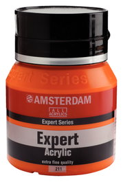 Amsterdam Expert Series Peinture Acrylique Orange Cadmium 211 400 ml