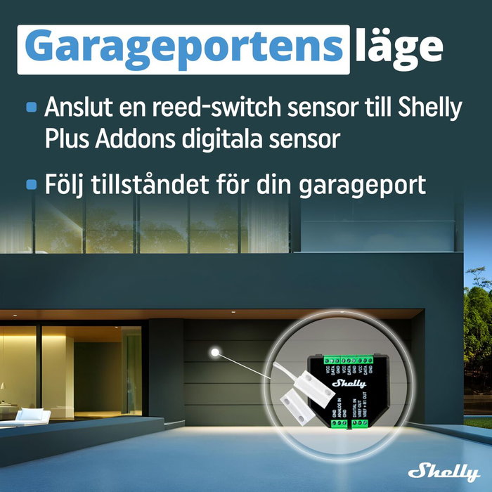 Prise Intelligente Shelly PLUS 1/1PM ADDON Wi-Fi Prise Intelligente Shelly PLUS 1/1PM ADDON Wi-Fi