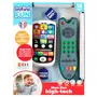 Téléphone Jouet et Télécommande Bébé - KD - Apprentissage Trilingue des Animaux, Chiffres et Couleurs - Jeu Éducatif High-Tech