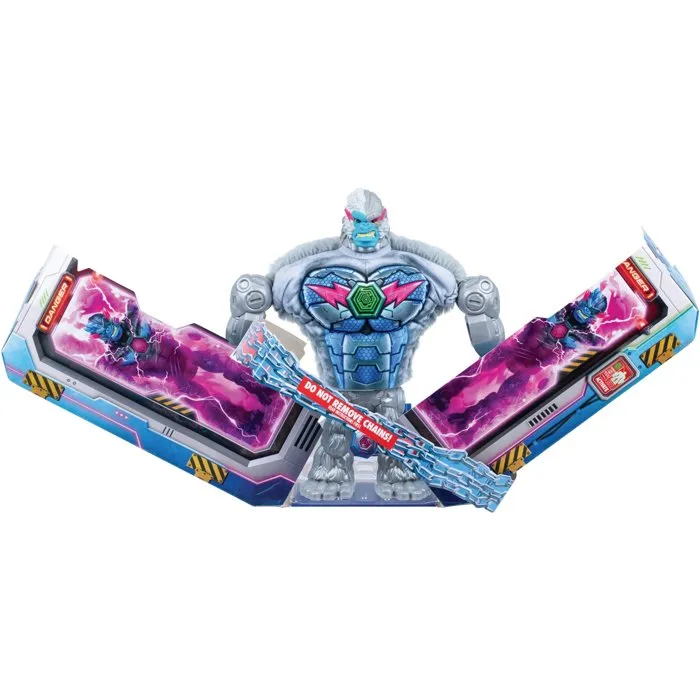 Mrbeast Lab Figurine géante Mega Mutator Silver Byte - 23 cm Mrbeast Lab Figurine géante Mega Mutator Silver Byte - 23 cm
