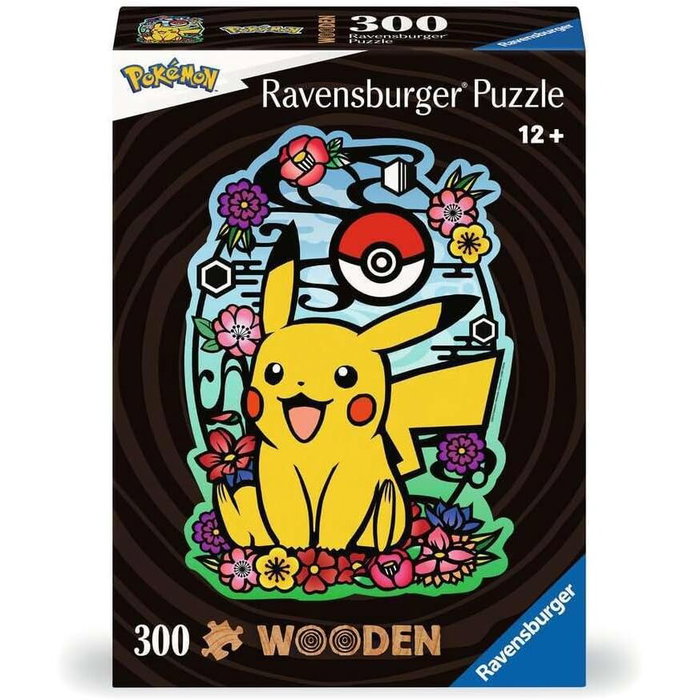 Ravensburger Puzzle en bois Pikachu Pokémon (300 pièces)