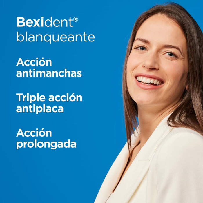 Isdin BEXIDENT Whitening dentifrice usage quotidien 125 ml