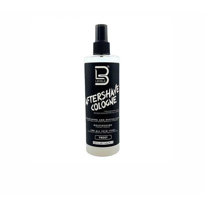 L3Vel3 After Shave Frost - Lotion après rasage rafraîchissante 400 ml - Hydratation, protection et apaisement pour toutes les peaux L3Vel3 After Shave Frost - Lotion après rasage rafraîchissante 400 ml - Hydratation, protection et apaisement pour toutes les peaux