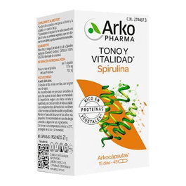 Arkopharma Spirulina BIO 45 arkocapsulas