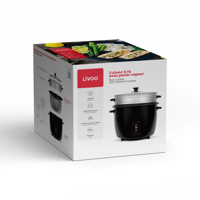 Livoo Cuiseur à riz DOC368N 2,8 L