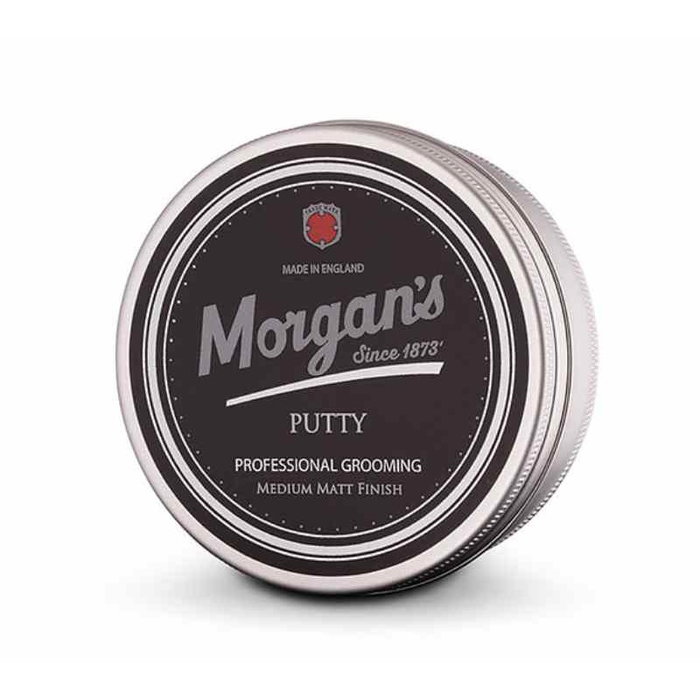 Morgan Putty Pommade Fixante Modelante 75 mL pour Cheveux - Finition Mate - Cire d'Abeille et Huile de Jojoba Morgan Putty Pommade Fixante Modelante 75 mL pour Cheveux - Finition Mate - Cire d'Abeille et Huile de Jojoba