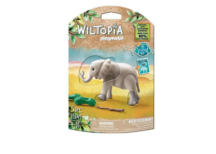 Playmobil Wiltopia Éléphant Jeune 71049